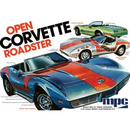 MPC842 - 1/25 1975 CHEVY CORVETTE CONVERTIBLE (PLASTIC KIT)