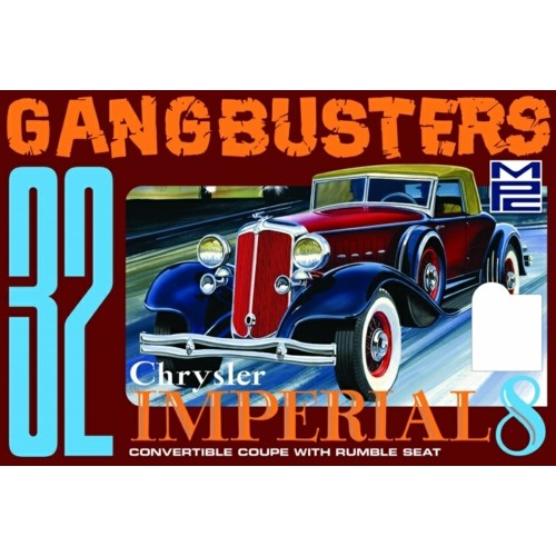 MPC926 - 1/25 1932 CHRYSLER IMPERIAL GANGBUSTERS  (PLASTIC KIT)