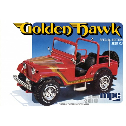 MPC986 - 1/25 1981 JEEP CJ5 GOLDEN HAWK (PLASTIC KIT)