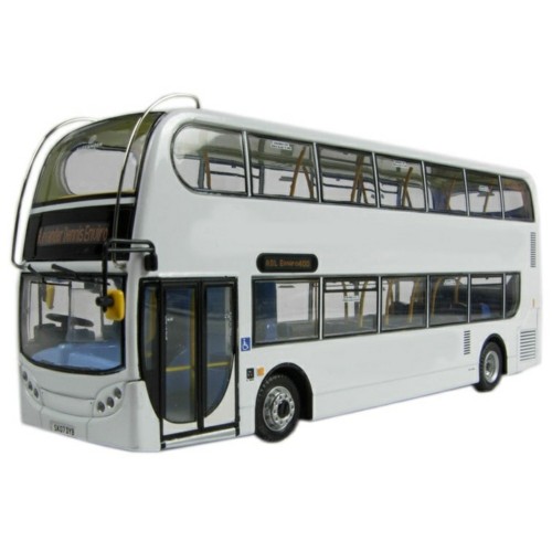 NMCUK6201 - 1/76 ALEXANDER DENNIS ENVIRO400 PLAIN WHITE