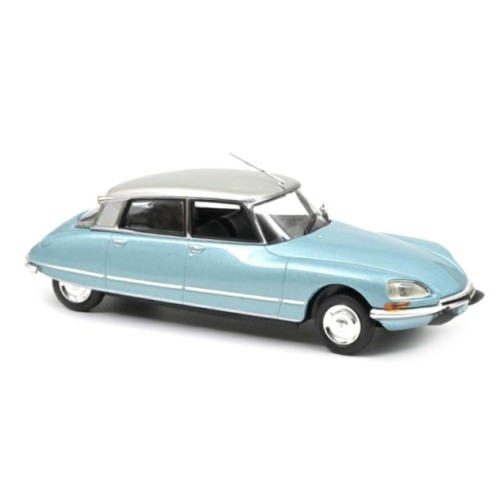 NV158076 - 1/43 1973 CITROEN DS 23 PALLAS  - BLUE METALLIC AND SILVER