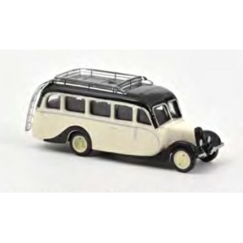 NV159924 - 1/87 CITROEN U23 AUTOCAR 1947 CREAM AND BLACK