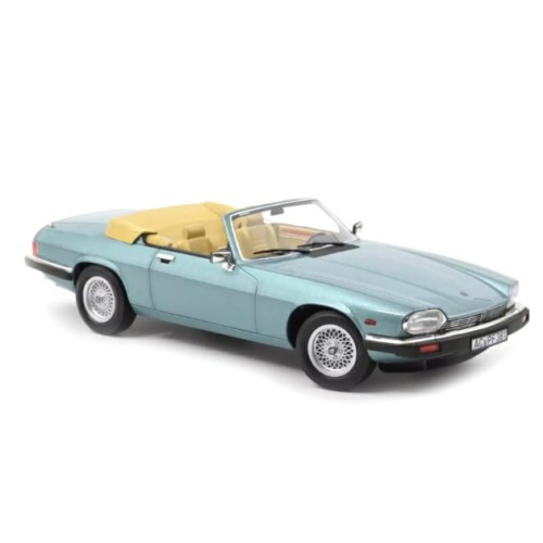 NV182635 - 1/18 JAGUAR XJ-S 5.3 H.E. CONVERTIBLE 1988 - LIGHT BLUE METALLIC