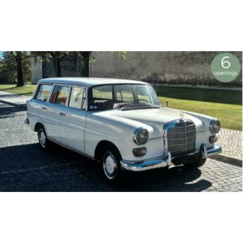 NV183709 - 1/18 1966 MERCEDES-BENZ 200 UNIVERSAL - CREAM