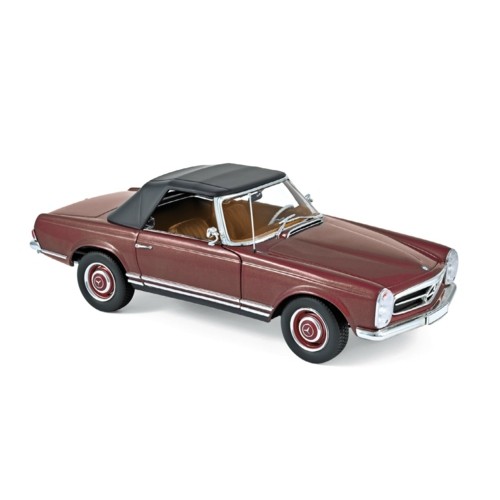 NV183766 - 1/18 MERCEDES-BENZ 230 SL 1963 - DARK RED