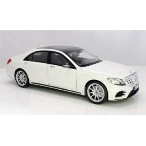 NV183792 - 1/18 MERCEDES-BENZ S-CLASS AMG-LINE 2018 - WHITE METALLIC