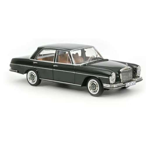 NV183935 - 1/18 1968 MERCEDES-BENZ 280 SE GREEN METALLIC