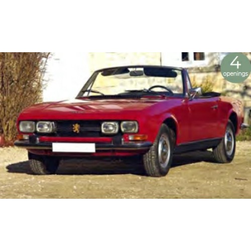 NV184818 - 1/18 PEUGEOT 504 CABRIOLET 1969 ANDALOU RED