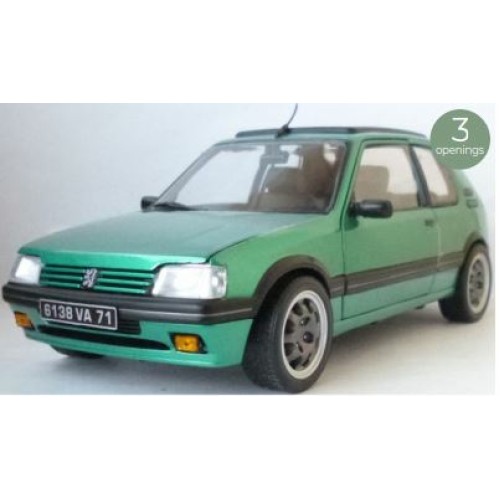 NV184847 - 1/18 1991 PEUGEOT 205 GTI GRIFFE WITH WINDOWROOF - GREEN