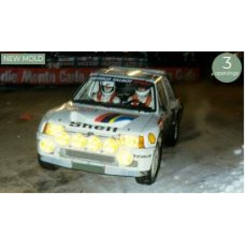 NV184864 - 1/18 PEUGEOT 205 T16 1985 MONTE-CARLO RALLY NO.2 ARI VATANEN