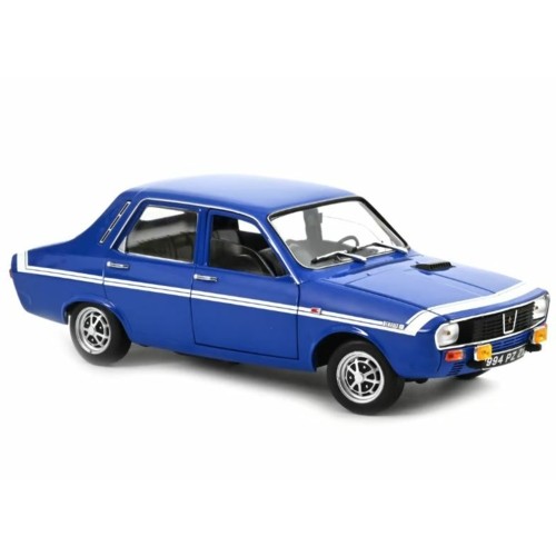 NV185248 - 1/18 1971 RENAULT 12 GORDINI NO BUMPERS BLEU DE FRANCE BLUE