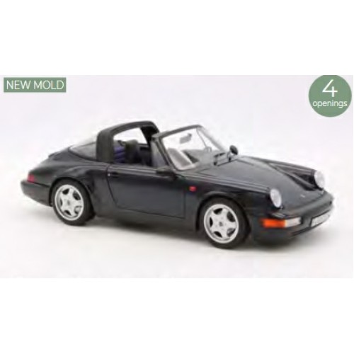 NV187340 - 1/18 PORSCHE 911 CARRERA 4 TARGA 1991 BLUE METALLIC