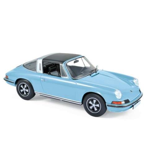 NV187642 - 1/18 PORSCHE 911 S TARGA 1973 - LIGHT BLUE