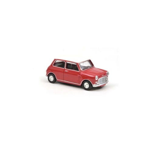 NV310520 - 1/64 1964 MINI COOPER S TARTAN RED AND WHITE ROOF (MINI JET)