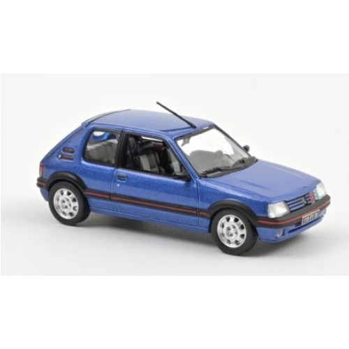 NV471737 -  1/43 1992 PEUGEOT 205 GTI 1.9 - MIAMI BLUE