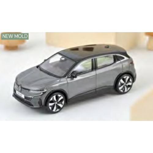 NV517920 - 1/43 RENAULT MEGANE E-TECH 100 ELECTRIC 2022 SHADOW GREY AND BLACK