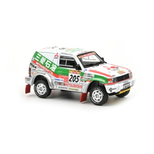 NV800162 - 1/43 MITSUBISHI PAJERO 1997 DAKAR RALLY WINNER NO.205 K.SHINOZUKA