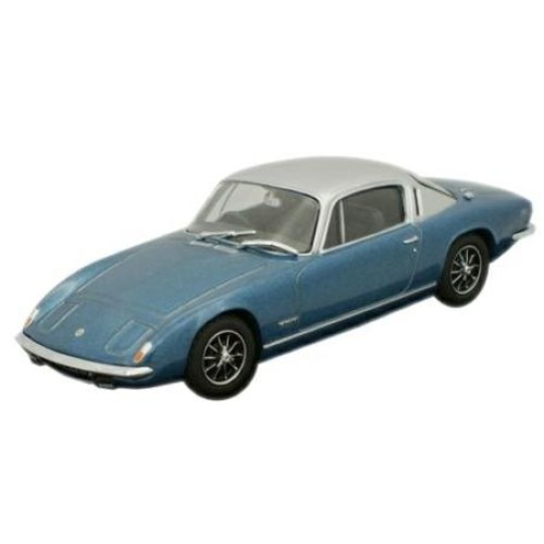 OX43LE002 - 1/43 LOTUS ELAN PLUS 2 LAGON BLUE/SILVER