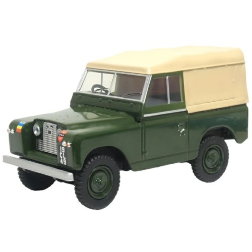 OX43LR2S006 - 1/43 LAND ROVER SERIES II SWB CANVAS REME