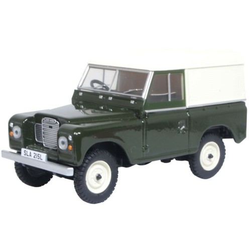 OX43LR3S005 - 1/43 LAND ROVER SERIES III SWB HARD TOP BRONZE GREEN