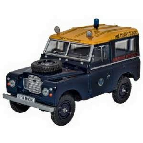 OX43LR3S007 - 1/43 LAND ROVER SERIES 3 SWB STATION WAGON HM COASTGUARD