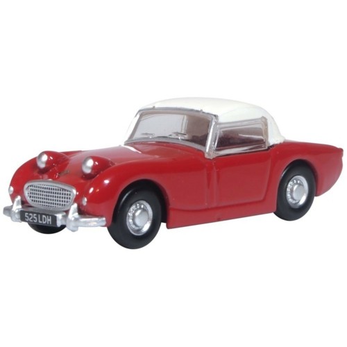 OX76AHF001 - 1/76 AUSTIN HEALEY FROGEYE SPRITE CHERRY RED