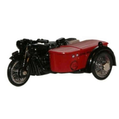 OX76BSA003 - 1/76 ROYAL MAIL BSA MOTORCYCLE SIDECAR