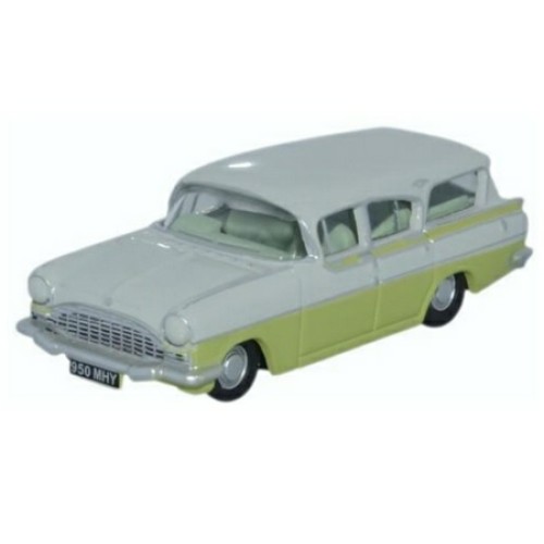 OX76CFE006 - 1/76 VAUXHALL FRIARY ESTATE SWAN WHITE/LIME YELLOW