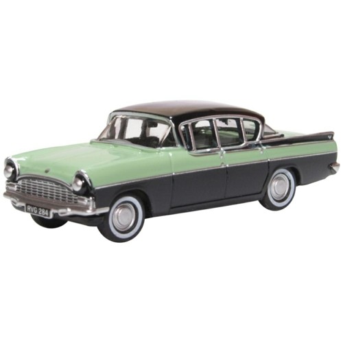 OX76CRE011 - 1/76 VAUXHALL CRESTA VERSAILLES GREEN AND BLACK