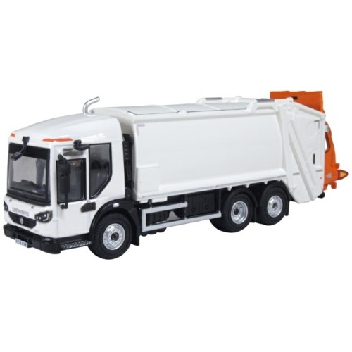 OX76DE003 - 1/76 DENNIS EAGLE REFUSE TRUCK WHITE