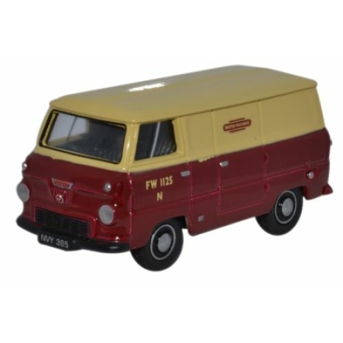 OX76FDE001 - 1/76 FORD 400E VAN BRITISH RAIL