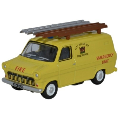 OX76FT1004 - 1/76 FORD TRANSIT MKI CITY OF CARLISLE FIRE SERVICE