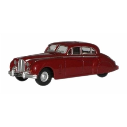 OX76jag7004 - 1/76 JAGUAR MKVIIM CLARET METALLIC