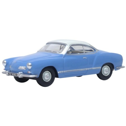 OX76KG003 - 1/76 VW KARMANN GHIA LAVENDER/PEARL WHITE