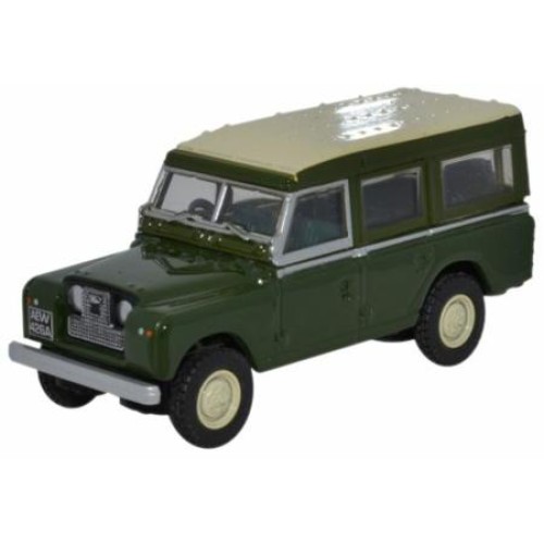 OX76LAN2002 - 1/76 BRONZE GREEN LAND ROVER SERIES II STATION WAGON