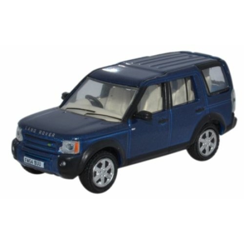 OX76LRD006 - 1/76 LAND ROVER DISCOVERY 3 CAIRNS BLUE METALLIC