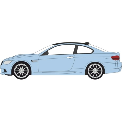 OX76M3003 - 1/76 BMW M3 COUPE E92 SILVERSTONE BLUE