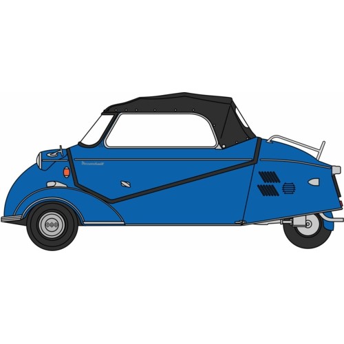 OX76MBC006 - 1/76 MESSERSCHMITT KR200 BUBBLE CAR ROYAL BLUE