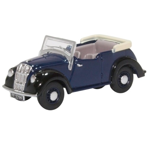 OX76ME006 - 1/76 MORRIS EIGHT E SERIES TOURER DARK BLUE