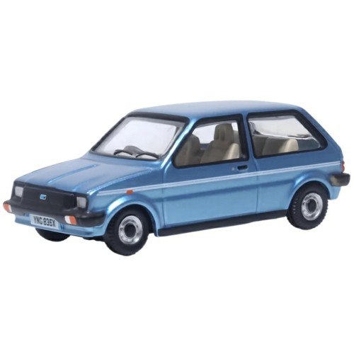 OX76MET002 - 1/76 AUSTIN MINI METRO DENIM BLUE METALLIC