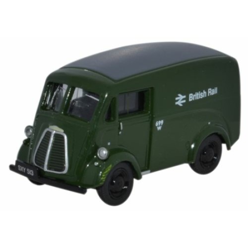 OX76MJ010 - 1/76 MORRIS J VAN BRITISH RAIL