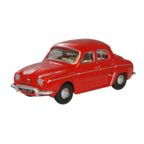 OX76RD004 - 1/76 RED RENAULT DAUPHINE