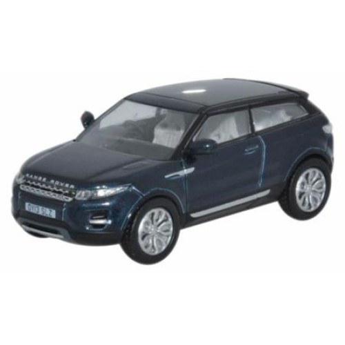 OX76RR003 - 1/76 RANGE ROVER EVOQUE 2 DOOR COUPE BALTIC BLUE