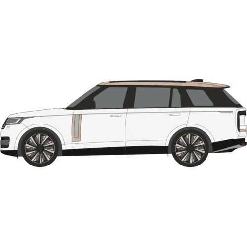 OX76RR5L002 - 1/76 RANGE ROVER L460 LWB SV ICE WHITE/CORINTHIAN BRONZE