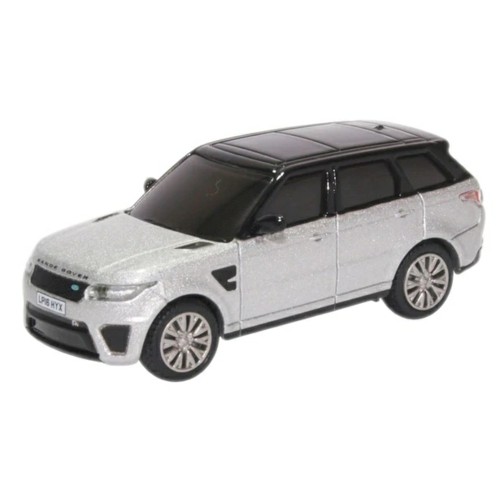 OX76RRS002 - 1/76 RANGE ROVER SPORT SVR INDUS SILVER