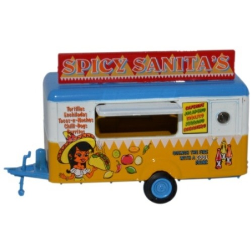 OX76TR013 - 1/76 MOBILE TRAILER SPICY SANITAS