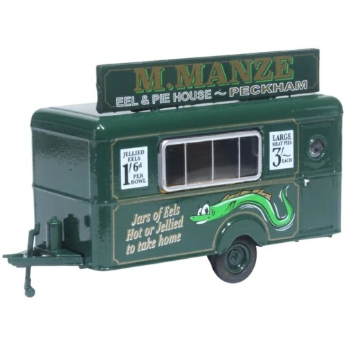 OX76TR018 - 1/76 MOBILE TRAILER M MANZE JELLIED EELS