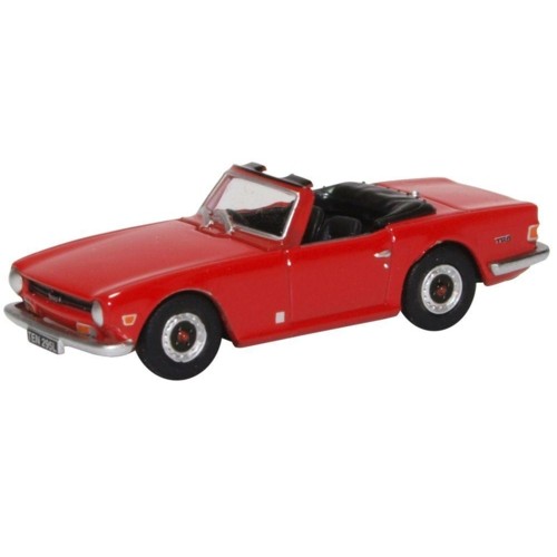 OX76TR6002 - 1/76 TRIUMPH TR6 SIGNAL RED