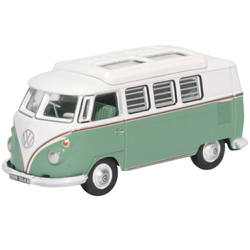 OX76VWS002 - 1/76 VW T1 CAMPER TURQUOISE/WHITE