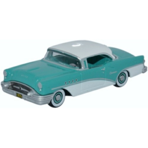 OX87BC55001 - 1/87 BUICK CENTURY 1955 TURQUOISE/POLO WHITE